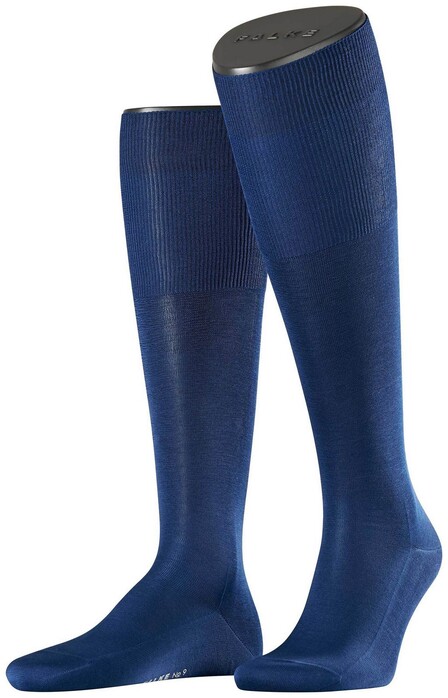 Falke No. 9 Egyptian Karnak Cotton Kniekous Kniekousen Royal Blue