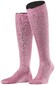 Falke No. 9 Egyptian Karnak Cotton Kniekous Kniekousen Zacht Roze