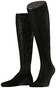 Falke No. 9 Egyptian Karnak Cotton Kniekous Kniekousen Zwart