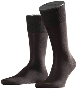 Falke No. 9 Socks Egyptian Karnak Cotton Brown
