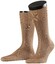 Falke No. 9 Socks Egyptian Karnak Cotton Socks Brownie Melange