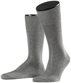 Falke No. 9 Socks Egyptian Karnak Cotton Sokken Grijs
