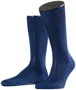 Falke No. 9 Socks Egyptian Karnak Cotton Sokken Royal Blue