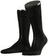 Falke No. 9 Socks Egyptian Karnak Cotton Sokken Zwart