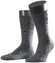 Falke Run Socks Sokken Donker Grijs