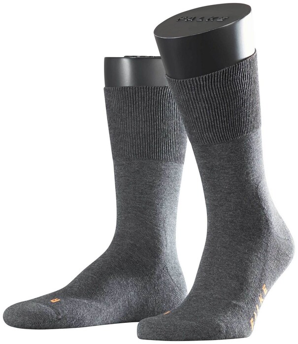 Falke Run Socks Sokken Donker Grijs