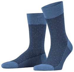 Falke Sensitive Herringbone Sokken Dusty Blue