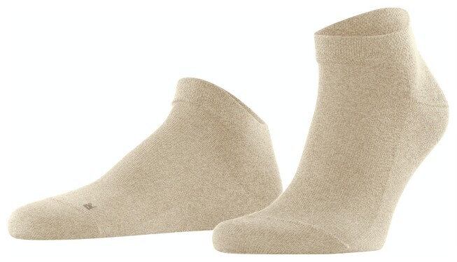 Falke Sensitive London Sneakersokken Sokken Licht Zand Melange