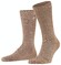 Falke Sensitive London Sokken Donker Zand