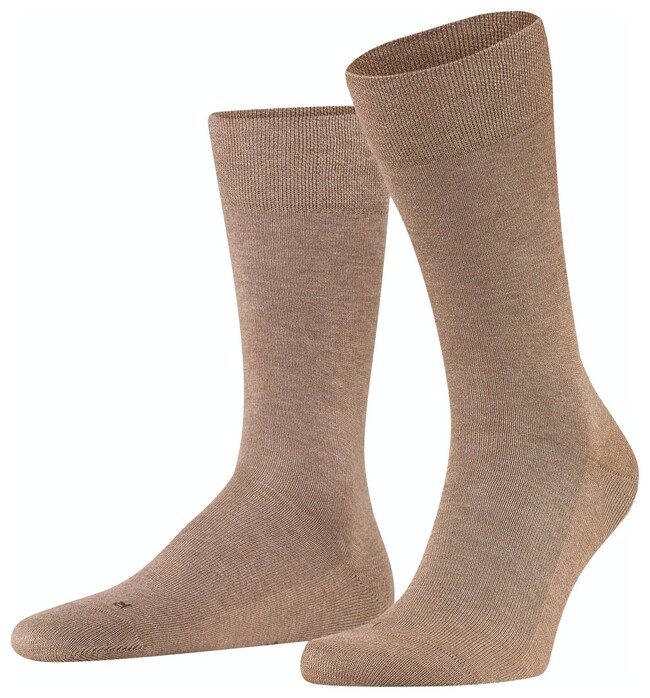 Falke Sensitive London Sokken Donker Zand