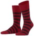 Falke Sensitive Mapped Line Socks Scarlet Melange