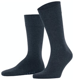 Falke Sensitive New York Sokken Navy Melange