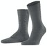 Falke Stabilizing Wool Everyday Sokken Donker Grijs