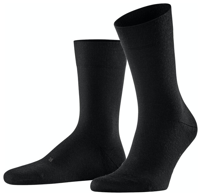 Falke Stabilizing Wool Everyday Sokken Zwart