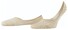 Falke Step Medium Cut Invisible Sokken Licht Zand Melange