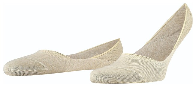 Falke Step Medium Cut Sokken Licht Zand Melange