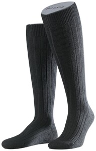 Falke Teppich im Schuh Kniekous Knee-Highs Black