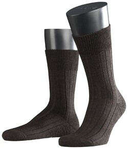 Falke Teppich im Schuh Socks Dark Brown Melange