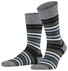 Falke Tinted Stripe Sokken Granite Grey