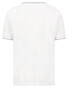 Fynch-Hatton 2-Ply Solid Piqué Tipping Details Polo Wit