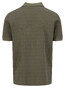 Fynch-Hatton 2-Tone Mercerized Structure Cotton Polo Donker Khaki