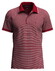 Fynch-Hatton 2-Tone Piqué Fine Details Polo Cranberry Red