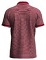 Fynch-Hatton 2-Tone Piqué Fine Details Polo Cranberry Red