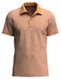 Fynch-Hatton 2-Tone Piqué Fine Details Polo Tangerine