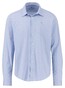 Fynch-Hatton 24/7 Explorer Structure Jersey Faux-Uni Kent Overhemd Crystal Blue