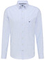 Fynch-Hatton All-Season Oxford Stripe Overhemd Licht Blauw