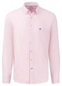 Fynch-Hatton All-Season Oxford Stripe Shirt Pink