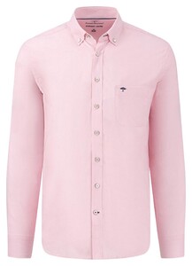 Fynch-Hatton All-Season Oxford Uni Shirt Pink