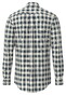 Fynch-Hatton Allover Check Button-Down Overhemd Dark Leaf