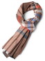 Fynch-Hatton Allover Check Pattern Sjaal Flame