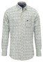 Fynch-Hatton Allover Dot Pattern Button-Down Overhemd Turf Green