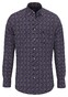 Fynch-Hatton Allover Fancy Striped Circles Button Down Overhemd Hazel