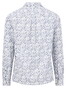 Fynch-Hatton Allover Floral Pattern Superfine Cotton Button-Down Overhemd Horizon