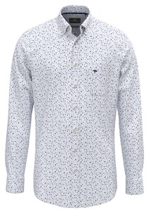 Fynch-Hatton Allover Flower Pattern Shirt New Breeze