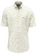Fynch-Hatton Allover Graphic Pattern Short Sleeve Overhemd Pale Yellow