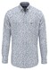 Fynch-Hatton Allover Leaf Pattern Overhemd Deep Merlot