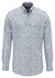 Fynch-Hatton Allover Leaf Pattern Overhemd Deep Merlot