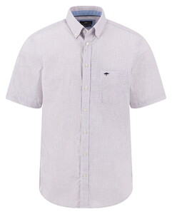 Fynch-Hatton Allover Minimal Pattern Shirt Magnolia