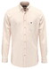 Fynch-Hatton Allover Stripe Washed Oxford Button-Down Overhemd Tangerine