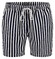 Fynch-Hatton Allover Stripes Drawstring Swim Short Marine