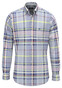Fynch-Hatton Bold Check Oxford Button-Down Overhemd New Breeze-Multi