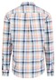 Fynch-Hatton Bold Colorful Combi Check Overhemd Peach-Blue-Green