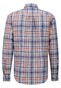 Fynch-Hatton Bold Combi Checks Overhemd Burnt Orange-Multi