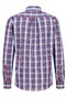 Fynch-Hatton Bold Multi Check Button Down Overhemd Tangerine-Blue