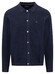 Fynch-Hatton Buttoned Cardigan Allover Structure Vest Navy