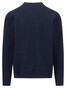 Fynch-Hatton Buttoned Cardigan Allover Structure Vest Navy
